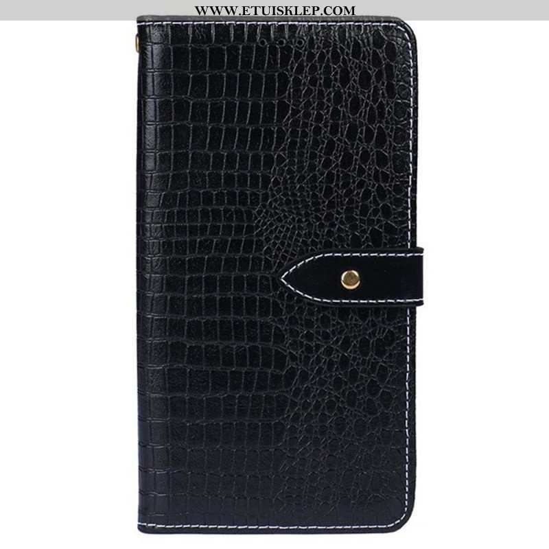 Etui Folio do Xiaomi Redmi Note 12 Pro Krokodyl Idewei